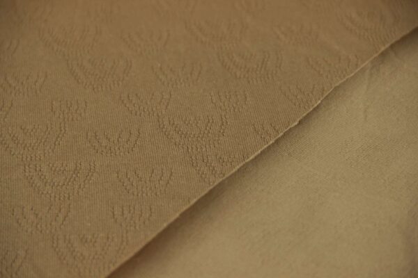 katoen ajour camel voor- en achterkant katoen ajour camel voor- en achterkant