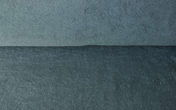 badstof effen staalblauw