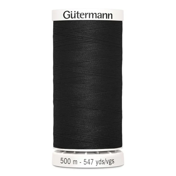 Gutermann-zwart-500m