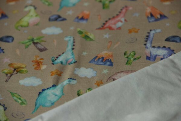 jersey gekleurde dino's voor- en voorkant jersey gekleurde dino's voor- en voorkant