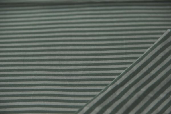 jersey streep groen voor- en achterkant