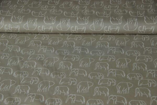 katoen olifanten line art kiezel katoen olifanten line art kiezel