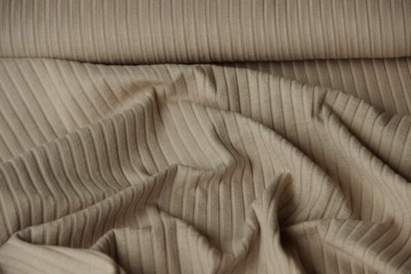 rib fabric dark beige