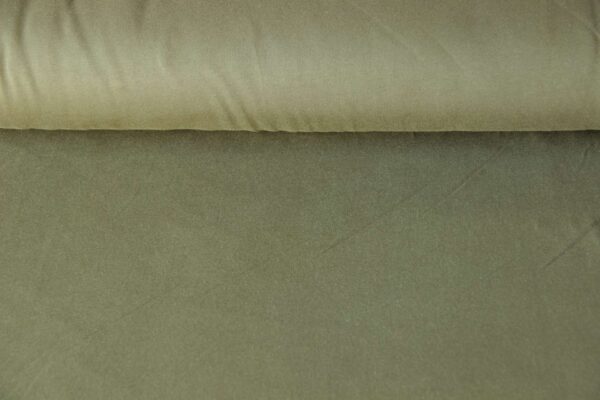 French Terry Brushed Uni Oud Groen