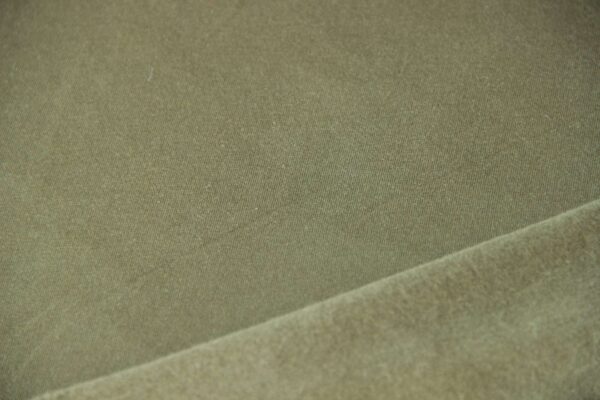 French Terry Brushed Uni Oud Groen