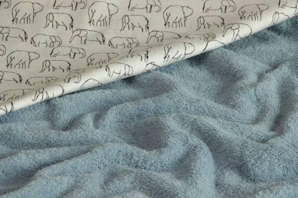 BADSTOF EFFEN LUCHTBLAUW