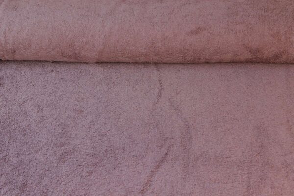 badstof effen mauve