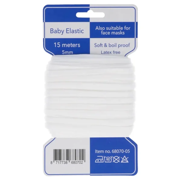baby elastiek soft 5mm baby elastiek soft 5mm