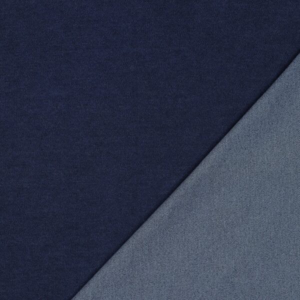 Denim Knit Donker Blauw