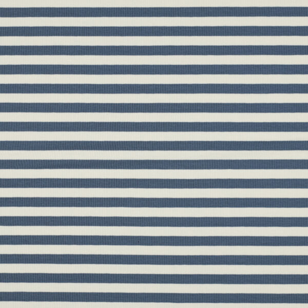 french terry stripes jeans blauw