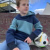 Joggingstof Donker Blauw