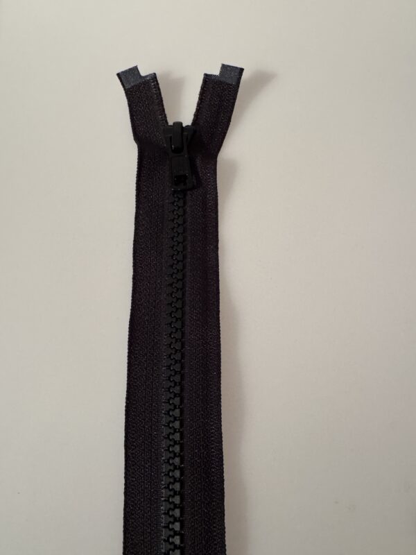 deelbare bloktand rits zwart