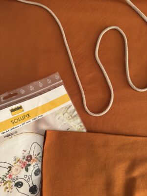 Naaipakket Trui - Cognac & Kiezel