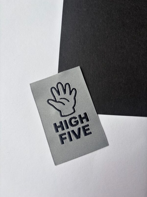 label high five