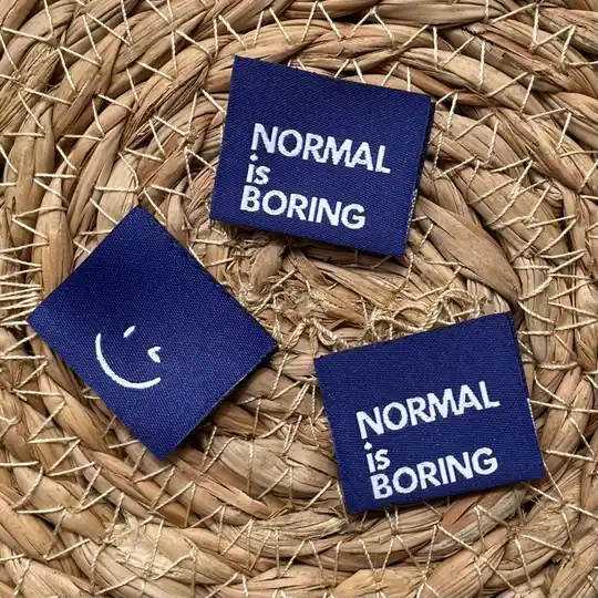 folded label normal is boring