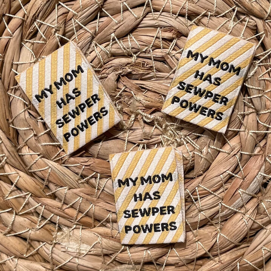 folded label sewper powers