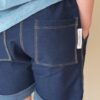 Denim Knit Donker Blauw