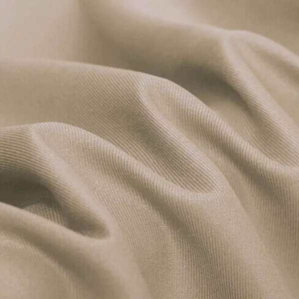 keperkatoen donker beige