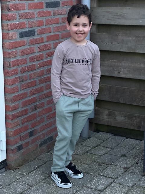 Linnen Viscose Dusty Groen