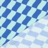 Soft Sweat Ruiten Mint/Blauw