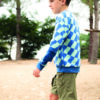 Soft Sweat Ruiten Mint/Blauw