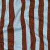 08109.024_image1 French Terry Strepen Licht Blauw/Bruin