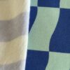 Soft Sweat Ruiten Mint/Blauw