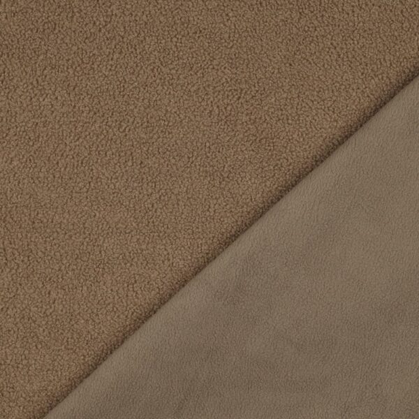 Teddy Fleece Double Sided Zand